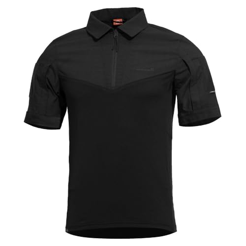 Chemise UBAS manches courtes Pentagon anti-transpiration noire