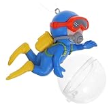 Ajustement universel : idéal pour toutes tailles d'aquarium, cette décoration améliore l'attrait des petits et grands aquariums, ornements d'aquarium, ornement d'animaux marins d'aquarium