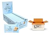 Myprotein Crispy Protein Squares – Gooey Marshmallow & Vanilla Crunch – 12 x 30g Bars – High Protein, Low Sugar Rice Treat