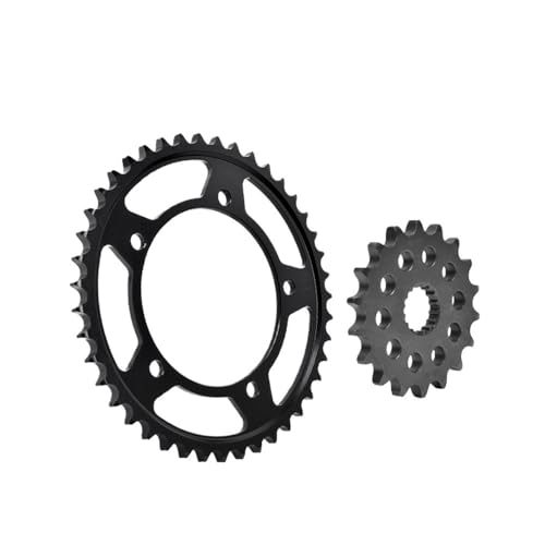 Pignon avant 530T 18T et couronne 43T pour une transmission fluide sur GSXR1300