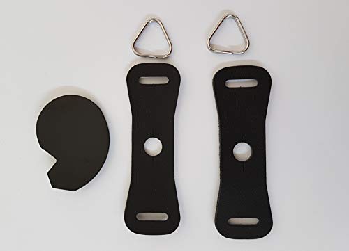 Anillas Kit Triangles FUJIFILM de metal y protección cuero para correa de cámara fotos