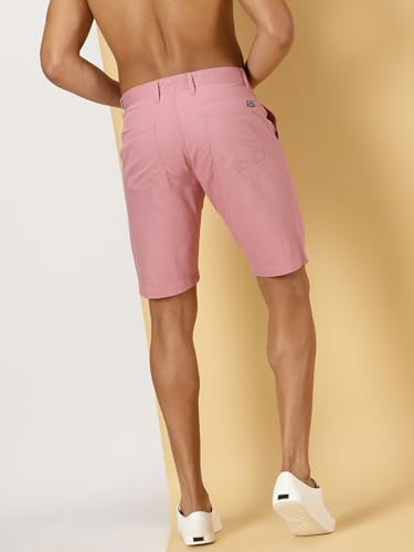 Image of Thomas Scott Men's | Solid | Chino Shorts | Regular Fit | Cotton Elastane | Above Knee | Casual Short