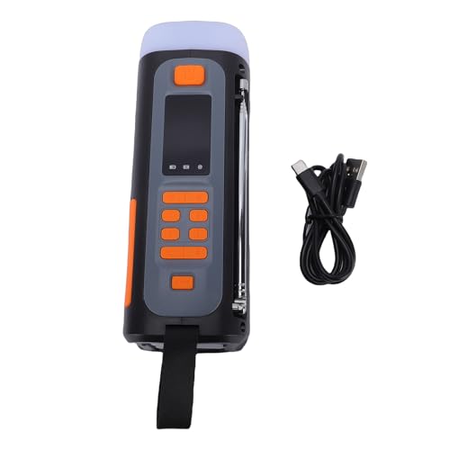 Radio portátil de emergencia 4500mAh con AM FM SW y Bluetooth 5.0 miniatura 7
