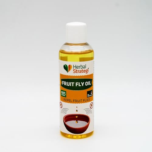 Herbal Strategi Fruit Fly Oil 100 ML | 100% Herbal |Unique blend of plant extracts & Herbal oils |No chemicals, Non-Toxic & Eco friendly, No side effects | Also acts as a Room Freshner (B0CQ2RLXYM) Amazon Price History, Amazon Price Tracker