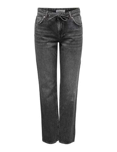 Jean ONLY Onlbree droit gris pour sculpter la silhouette avec confort