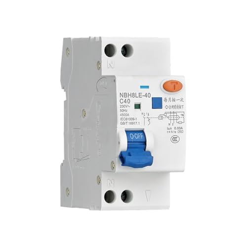 Disjoncteur différentiel NBH8LE-40 pour éviter les pannes et risques d'électrisation