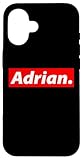 Regalo di compleanno Adrian per gli uomini! Divertente costume di Halloween nome. Regalo per la festa del papà per papà, nonni, zii, capi, amici e fidanzati. Miglior regalo marito design bianco. Fantastico regalo da uomo per allenamento, palestra, caccia, estate, festa hip hop per Adrian