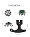 YAFALA Golf Spikes Replacement 50Pcs Cleats with Wrench, Compatible with Soft Spikes & Most Golf Shoes