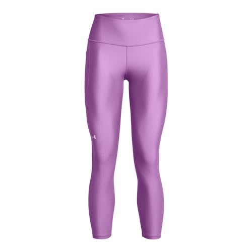 Image of Under Armour Women's HeatGear Armour High Waisted Ankle No-Slip Leggings