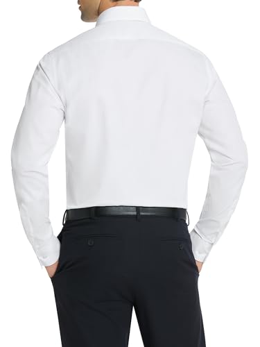 Image of Van Heusen Mens Dress Shirt Regular Fit Poplin Solid