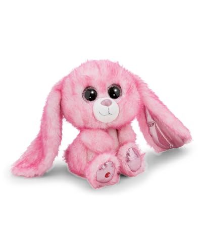 Kuscheltier GLUBSCHIS Hase Flommi-Fun 25cm - pink - Stofftier aus weichem Plüsch niedliches Plüschtier zum Kuscheln und Spielen für Kinder & Erwachsene tolle Geschenkidee | 63038