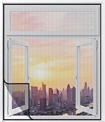 Machardani Mosquito Net for Window Pre Stitched with Fastener Tape on All Four Borders, Window/Door DIY Bug Insect Mesh (3x4 ft.-White) (B0CK64H97G) Amazon Price History, Amazon Price Tracker