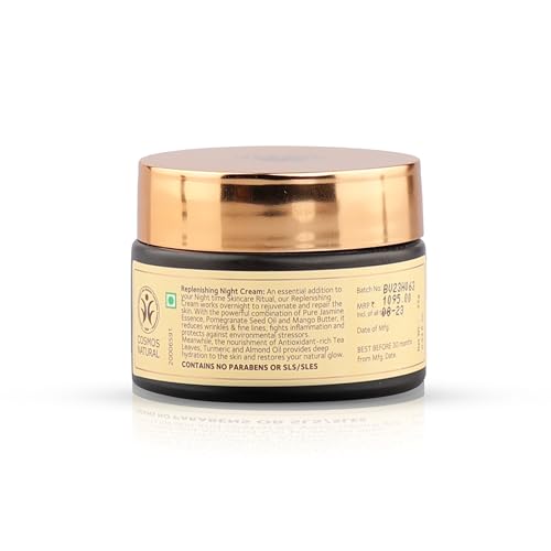 SoulTree Replenishing Night Cream - Jasmine & Pomegranate Drench - 25gm