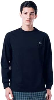 アイラブ　ラコステ LACOSTE ブラック Tシャツ サイズ40 ラコステ LACOSTE Tシャツ （ブラック） -ファッション通販