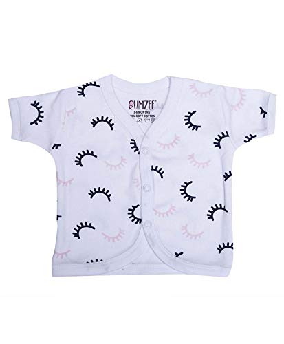 Image of Bumzee Front Open Half Sleeves T-Shirt for Baby