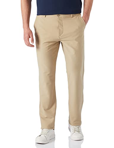 Dockers Smart 360 Comfort Knit Chino Slim Fit   Pantalón para hombre, marrón, 32W x 34L