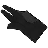 BESPORTBLE Portable Billiards Gloves Breathable Elastic Pool Cue Glove Durable Wear-Resistant for Men Women for Snooker and Practice Sessions