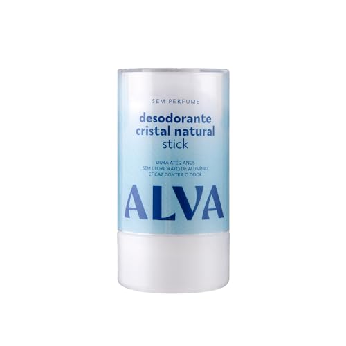Alva Personal Care, Desodorante Stick Cristal, 120G
