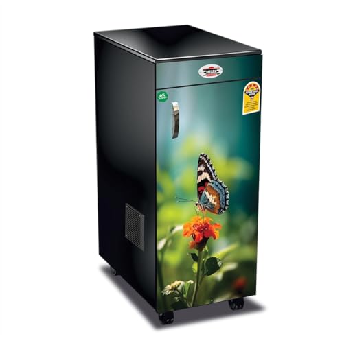 Image of Milan Fully Automatic Domestic Flour Mill Machine - Atta Chakki, Aata Maker, Ghar Ghanti | 8-10 Kg /Hr Grinding Capacity, 4.5 Kg Hopper | 2880 RPM Motor | Low Voltage Operation (175V)(Spring Aura)