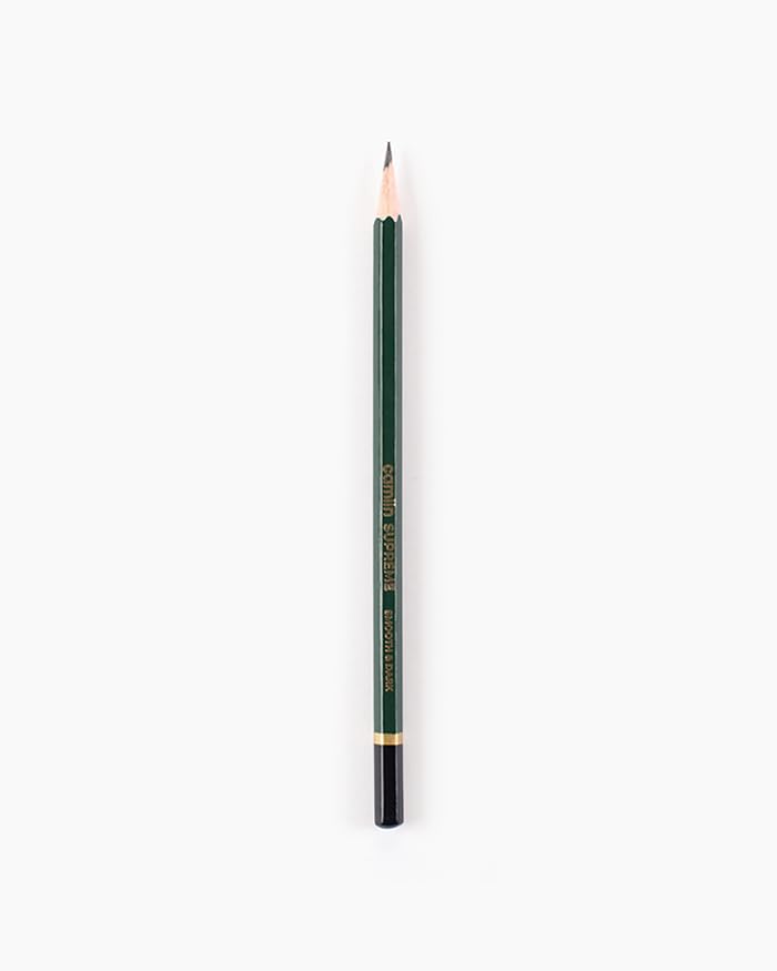 Image of Camel Supreme Pencils - Pack of 10 | Extra Dark Graphite Lead for Smooth Writing & Shading | Ideal for Board Exams, Competitive Tests, School, Office & Art Use