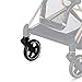 Stroller Wheel Stroller Wheel Each for Cybex Priam Bailos S Mios Melio Eezy Trolley Front Or Back One with Bearing Pram Accessories(Mios-1 Front-W)