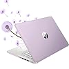 HP Portátil de negocios HD de 14 pulgadas, Intel Quad-Core N150, 8 GB de RAM, 128 GB UFS, 1 año Office 365, diseño delgado, cámara web, HDMI, Bluetooth, WiFi, Win 11 S, lavanda miel