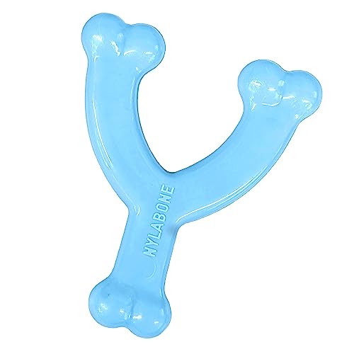Nylabone Puppy Wishbone Chew Toy, Teething Relief for Small Dogs, Promotes Dental Health, Discourages Destructive Chewing, Chicken Flavour, Perfect for Puppies, Small Dogs Up to 7kg, X-Small (B00JZIDDSY) Amazon Price History, Amazon Price Tracker