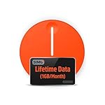 SIMO Solis Lite 4G LTE Mobile Hotspot, Portable WiFi for Travel in 140+ Countries, No SIM Card, No Contract Required, Multi-Carrier Network Wireless Access Point, 10 Devices, 1GB/Month Lifetime Data