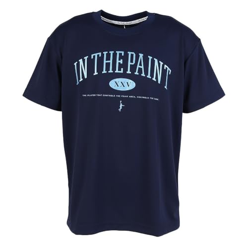インザペイント（IN THE PAINT） バスケットボールウェア クワイエット ラグジュアリー Tシャツ ITP25412NVY（ネイビー/Ｌ/Men's）
