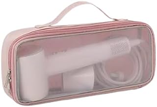 Travel Case Compatible with Dyson Airwrap Styler/Dyson Supersonic Hair Dryer, Portable Hair Tools Travel Bag for Hair Dryer, Straighteners, Curling Iron (Pink)