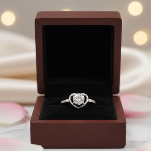 Image of PARASMONI Silver Ring - A Symbol of True Love