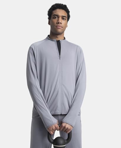 Image of Jockey SP17 Men's Soft Touch Microfiber Elastane Stretch Thumbhole Jacket with Stay Dry Treatment
