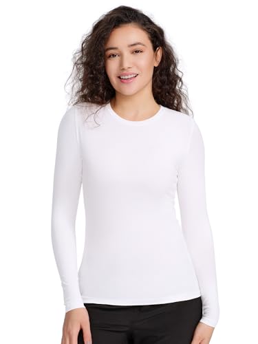 COZYFIT Scrub Undershirts Long Sleeve Women - Underscrub Comfort Tee
