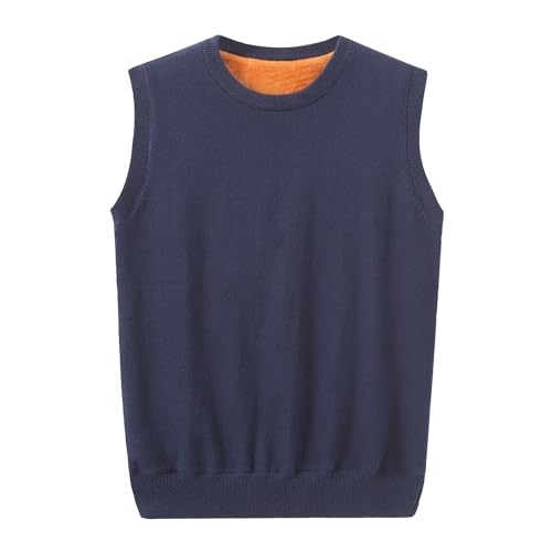 Gilet en tricot homme col rond idéal pour le bureau et les sorties