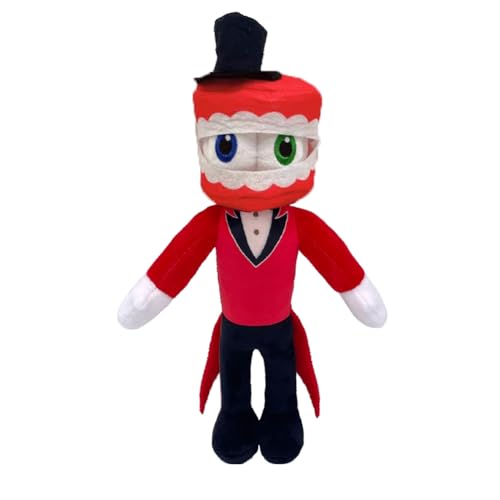 KoMico Plush, Cute Pomni and Jax Plushies Toys for Fans, Soft Stuffed Animal Figure Doll for Home Decor (Caine) KoMico Plush, Cute Pomni and Jax Plushies Toys for Fans, Soft Stuffed Animal Figure Doll for Home Decor (Caine)