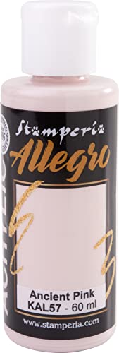 Acrilico Allegro 59 Ml Rosa Antico - Stamperia Kal57