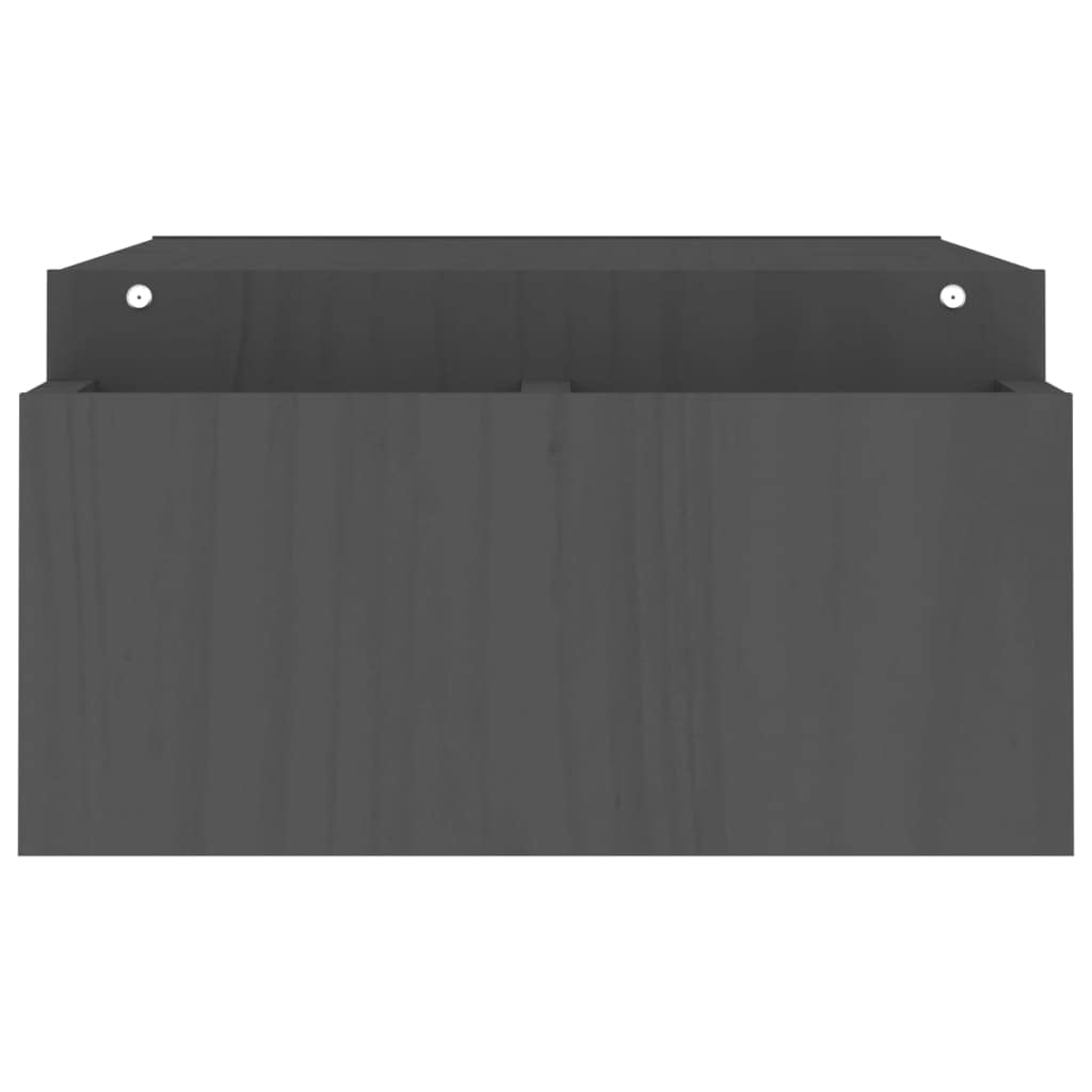 Supporto per monitor in legno di pino massiccio, 100 x 27,5 x 15 cm, supporto da scrivania con 4 ripiani, supporto per laptop per ufficio, casa, gaming e posto di lavoro