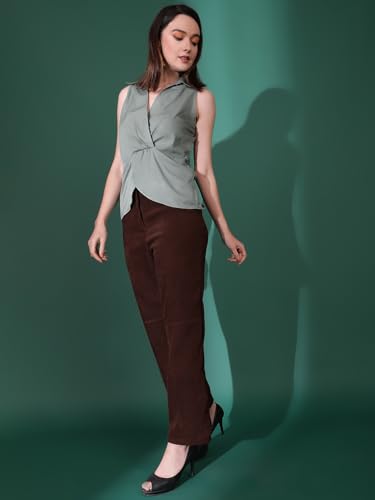 Image of KOTTY Women's Solid Fitted Fashion Vest