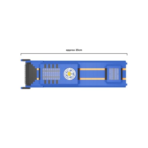 FOCO Officially Licensed Leicester City Football BRXLZ Bricks 3D Coach Toy Model - Premier League Construction Toy - 1220 Pieces - Ages 12+ - Sports Merchandise - Image 3