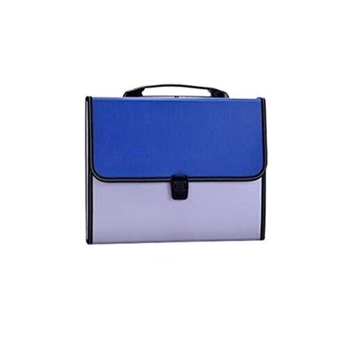 Dossier de bureau pour orgue LIBINFAN bleu trieur 12 compartiments