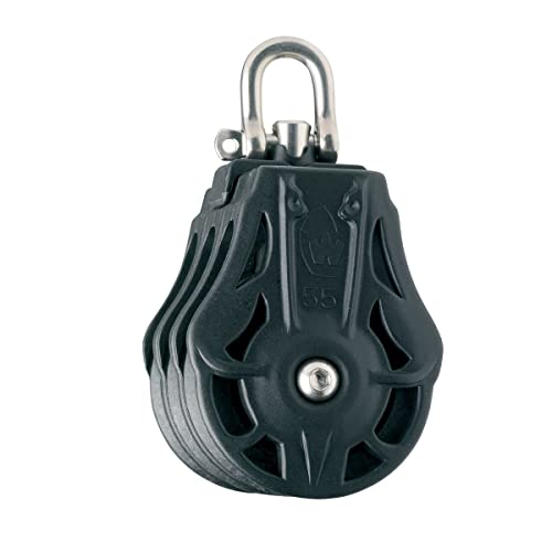 Wichard Bloc 35 Triple avec Tourbillon 57615 poulie en inox