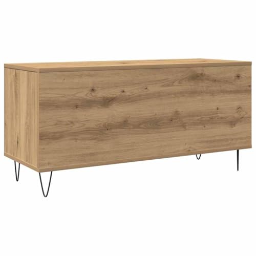 Mueble para discos de vinilo de roble con 6 estantes Artisan 8