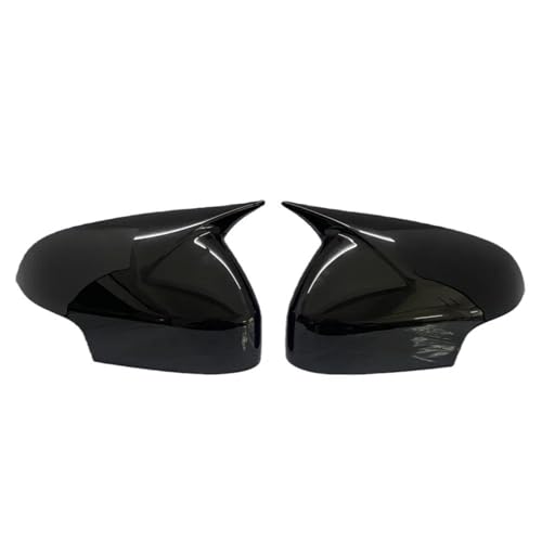 Couverture de rétroviseur pour Volvo C30 S40 S60 V50 look carbone noir brillant