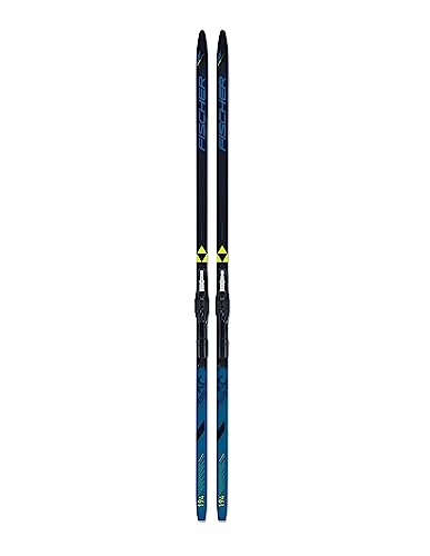 Fischer Fibre Crown EF 9002972811128 - Sci da sci di fondo per principianti, 189 cm, colore: Blu
