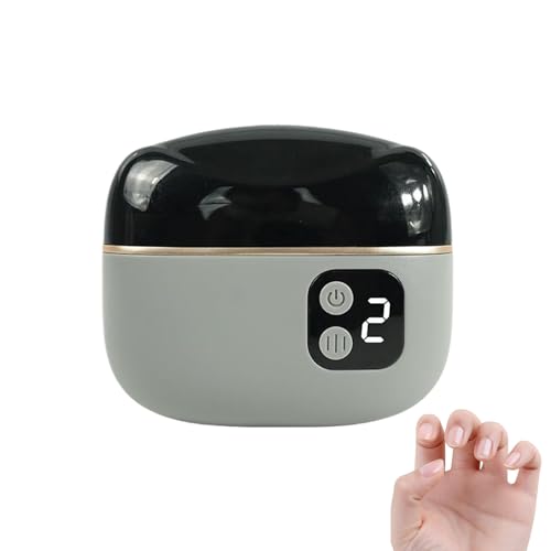 Coupe-ongles électrique automatique rechargeable avec réservoir pour résidus de manucure
