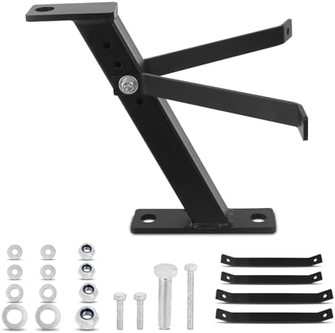 HUGEBO Heavy Duty Lawn Mower Trailer Tow Hitch for Garden