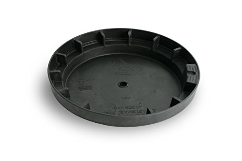 Algreen 16740 Valencia Planter 16.25" X 24"H, 16.25 By 23.75-Inch, Spun Terra Cotta #TOP3