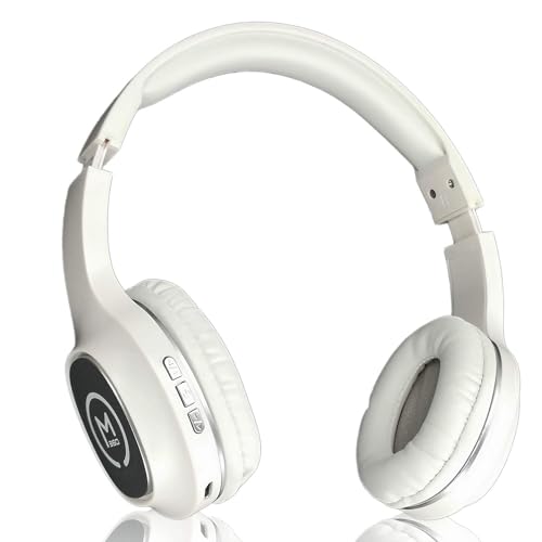 Morpheus 360 Tremors Bluetooth Headphones | Built-in Microphone | Wireless Headset | Gaming Headphones | on ear earphones | Wireless/Wired | White Silver | HP4500W
