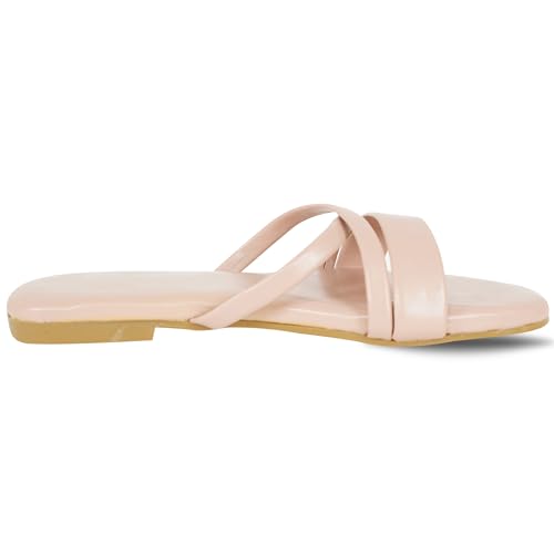 Image of DFR Women Casual Cushioned Flat Slippers Woman