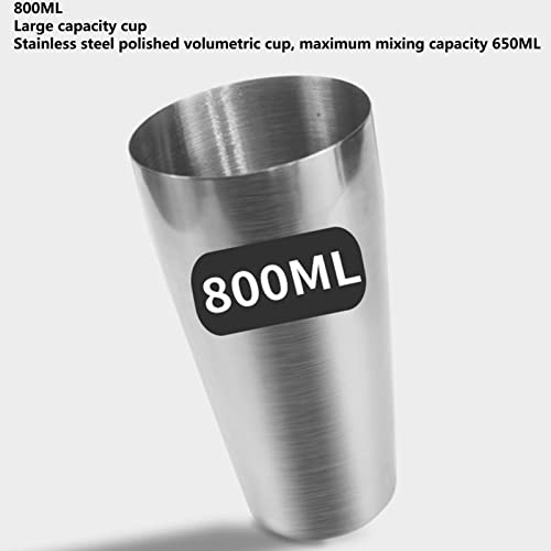 Mixage de milkshake électrique 150W avec bol 27oz et 2 vitesses pour boissons - 7